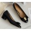 Ferragamo Heel 4cm Vara Bow Pumps Black 2022