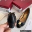 Ferragamo Heel 4cm Vara Bow Pumps Black 2022