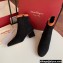 Ferragamo Suede ankle boots Black/Orange 2022