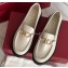 Ferragamo Gancini loafers Calfskin White 2022