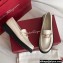 Ferragamo Gancini loafers Calfskin White 2022