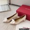 Ferragamo Heel 5.5cm Viva Pumps White 2022