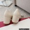Ferragamo Heel 5.5cm Viva Pumps White 2022