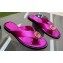 Gucci Interlocking G Women/Men thong sandals Fuchsia 2022