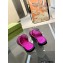 Gucci Interlocking G Women/Men thong sandals Fuchsia 2022