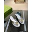 Gucci Interlocking G Women/Men thong sandals Silver 2022