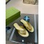 Gucci Interlocking G Women/Men thong sandals Gold 2022