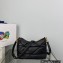 Prada System nappa leather patchwork shoulder bag 1BC157 Black