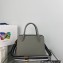 Prada Monochrome small Saffiano Leather bag 1BA156 Gray