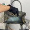 Prada Monochrome small Saffiano Leather bag 1BA156 Gray