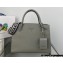 Prada Monochrome medium Saffiano Leather bag 1BA155 Gray