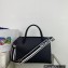 Prada Monochrome medium Saffiano Leather bag 1BA155 Black