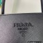 Prada Monochrome medium Saffiano Leather bag 1BA155 Black
