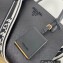 Prada Monochrome medium Saffiano Leather bag 1BA155 Black