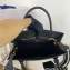 Prada Monochrome medium Saffiano Leather bag 1BA155 Black