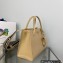 Prada Monochrome medium Saffiano Leather bag 1BA155 Apricot