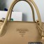Prada Monochrome medium Saffiano Leather bag 1BA155 Apricot