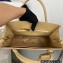Prada Monochrome medium Saffiano Leather bag 1BA155 Apricot
