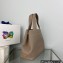 Prada perforated logo Medium leather tote Bag 1BG384 Camel 2022