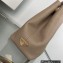 Prada perforated logo Medium leather tote Bag 1BG384 Camel 2022