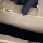 Prada perforated logo Medium leather tote Bag 1BG384 Camel 2022
