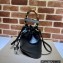 Gucci Diana mini bucket bag with Bamboo handle 724667 Black