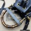 Gucci Diana mini bucket bag with Bamboo handle 724667 Black