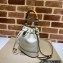 Gucci Diana mini bucket bag with Bamboo handle 724667 White