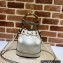 Gucci Diana mini bucket bag with Bamboo handle 724667 White