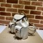 Gucci Bamboo small backpack bag 702101 White