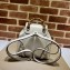 Gucci Bamboo small backpack bag 702101 White