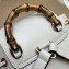 Gucci Bamboo small backpack bag 702101 White