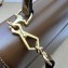 Gucci Horsebit 1955 medium bag ‎702049 leather Brown