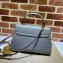Gucci Horsebit 1955 medium bag ‎702049 leather Gray