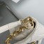 Prada System nappa leather patchwork shoulder bag 1BD328 White