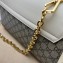 Gucci Horsebit 1955 medium bag ‎702049 GG canvas White