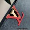 Louis Vuitton Taurillon Leather Capucines BB Bag M21043 Black/Greige Doux/Scarlet