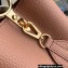 Louis Vuitton Taurillon Leather Capucines BB Bag M21045 Trianon Pink/Greige