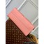 Louis Vuitton Monogram Leather OnTheGo MM Tote Bag M45595 Trianon Pink/Cream