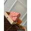 Louis Vuitton Monogram Leather Félicie Pochette Clutch Bag M81759 Trianon Pink/Cream