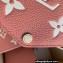 Louis Vuitton Monogram Leather Félicie Pochette Clutch Bag M81759 Trianon Pink/Cream