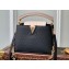 Louis Vuitton Taurillon Leather Capucines Mini Bag M20845 Black