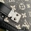Louis Vuitton Denim textile jacquard Side Trunk Bag M21460