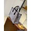 Louis Vuitton Denim textile jacquard OnTheGo MM Tote Bag M46448