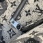 Louis Vuitton Denim textile jacquard OnTheGo MM Tote Bag M46448