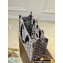 Louis Vuitton Denim textile jacquard OnTheGo MM Tote Bag M46448