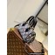 Louis Vuitton Denim textile jacquard Nano Speedy Bag M82242