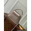 Louis Vuitton Taurillon Leather Capucines Mini Bag Etain Metallic Gray