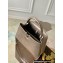 Louis Vuitton Taurillon Leather Capucines MM Bag Etain Metallic Gray
