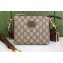 Gucci Messenger Bag with Interlocking G 723306 Beige